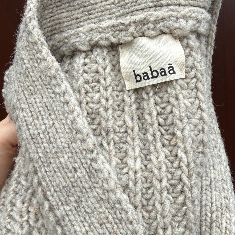 Babaa cardigan no19 mini in mist - Picture 8 of 9